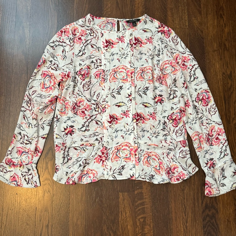 Banana Republic Floral Blouse